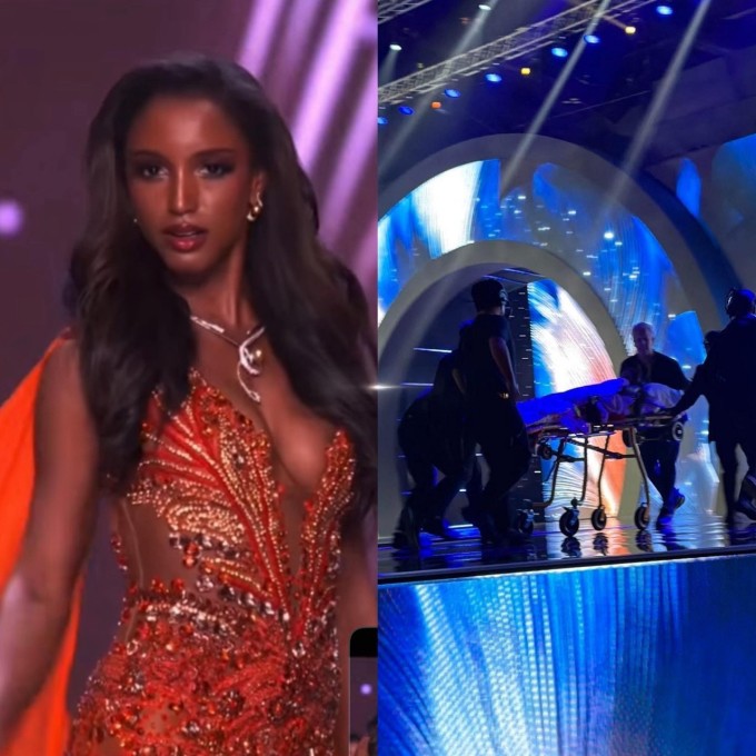 Người đẹp Jamaica, Gabrielle Henry, gặp sự cố hy hữu tại Miss Universe.
