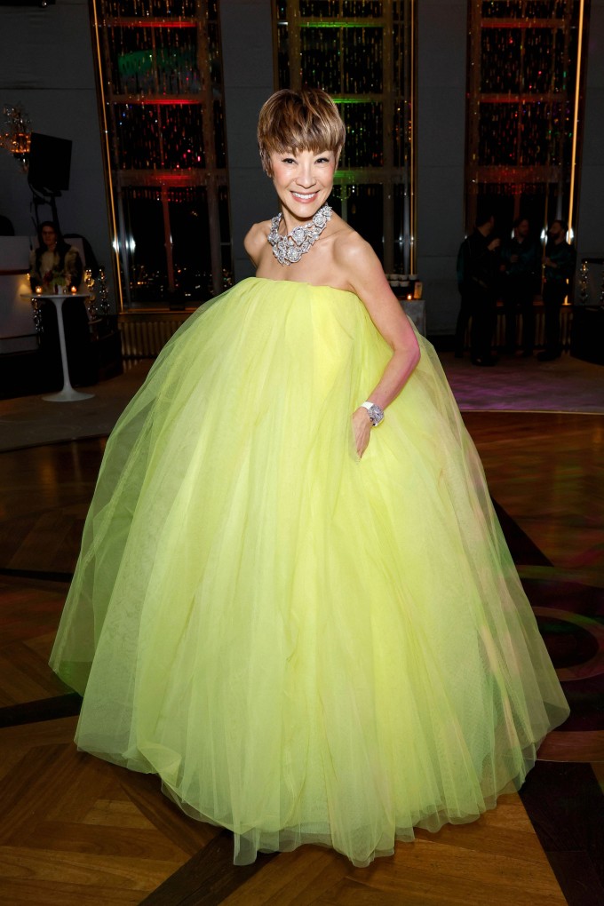 Dương Tử Quỳnh tại lễ ra mắt phim Wicked: For Good ở New York hôm 17/11. Ảnh: Universal Pictures