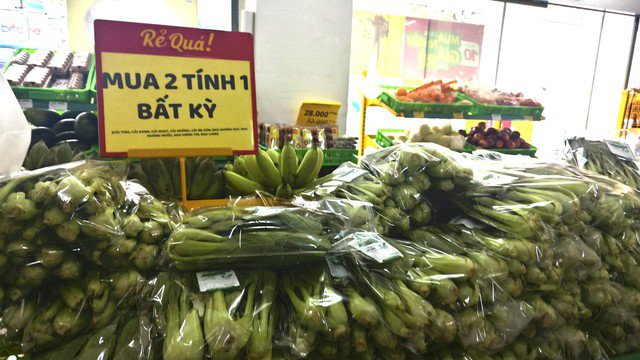 Rau ở Bách Hóa Xanh