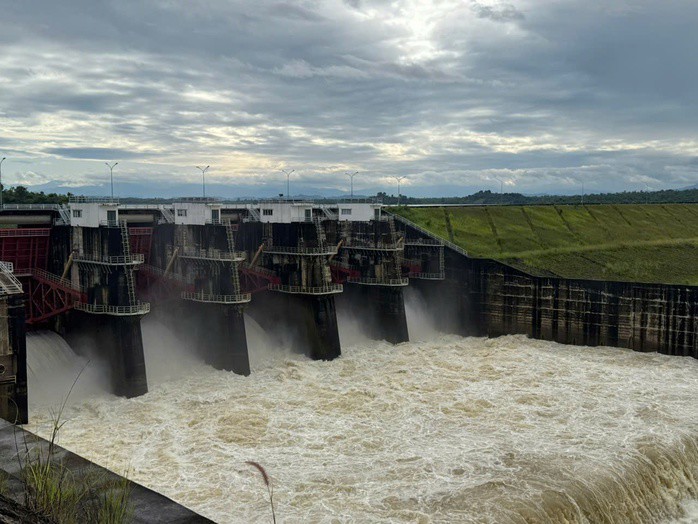 Hồ chứa thủy điện Buôn Kuốp thông báo xả tràn trong đêm nay