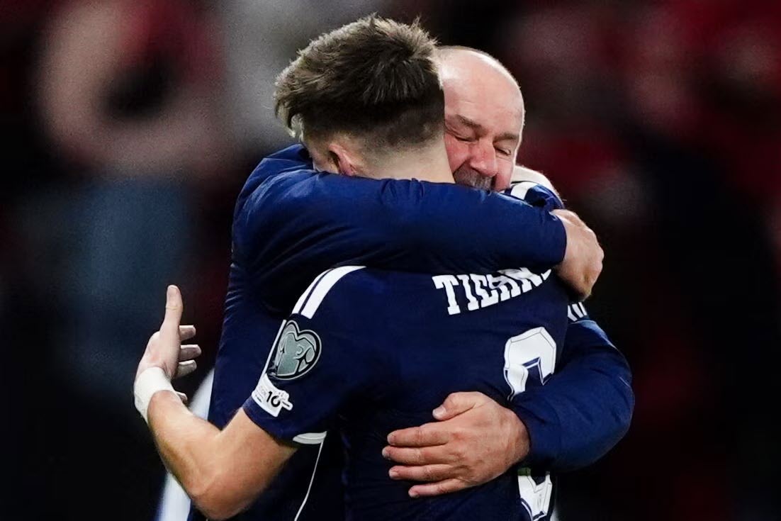 McTominay &amp; HLV Steve Clarke