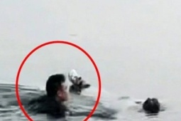 Bạn trẻ - Cuộc sống - Người bán khoai lang lao xuống hồ nước lạnh cứu phụ nữ suýt chết đuối