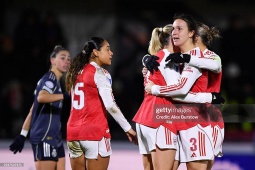 Rực lửa Cúp C1 nữ: Arsenal ngược dòng đả bại Real Madrid, MU thua thảm 2-5