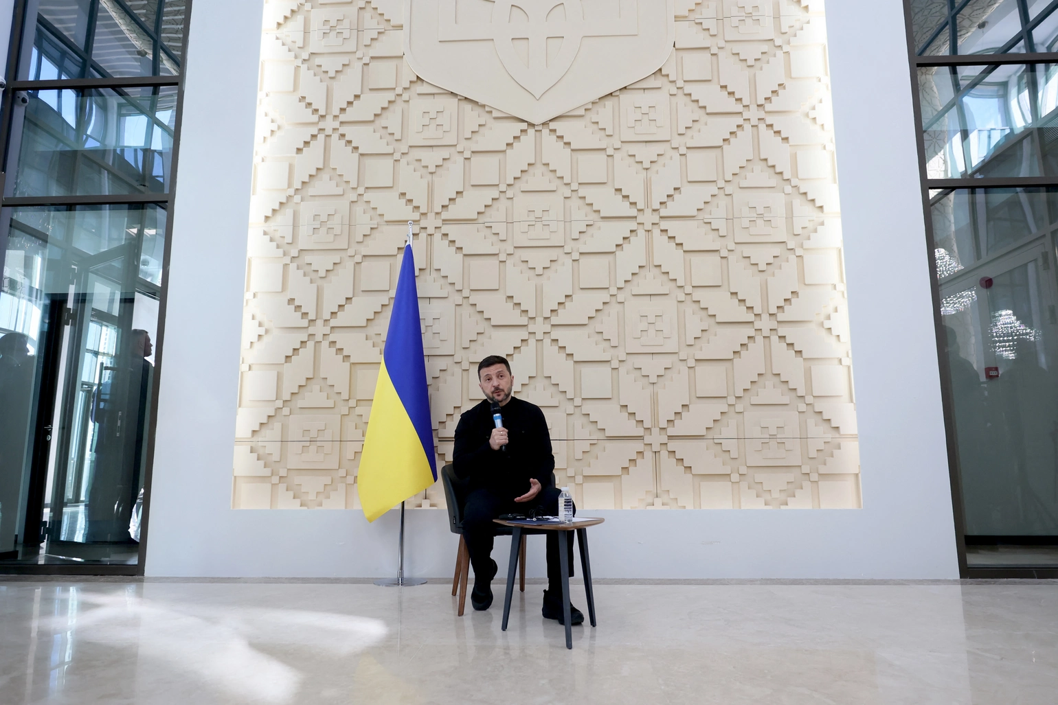 Ông Zelensky hiện chưa lên tiếng bình luận về đề xuất mới của Mỹ. Ảnh: AFP.