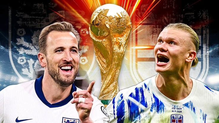 Người hâm mộ sẽ có dịp chứng kiến Kane và Haaland đối đầu tại vòng bảng World Cup 2026?