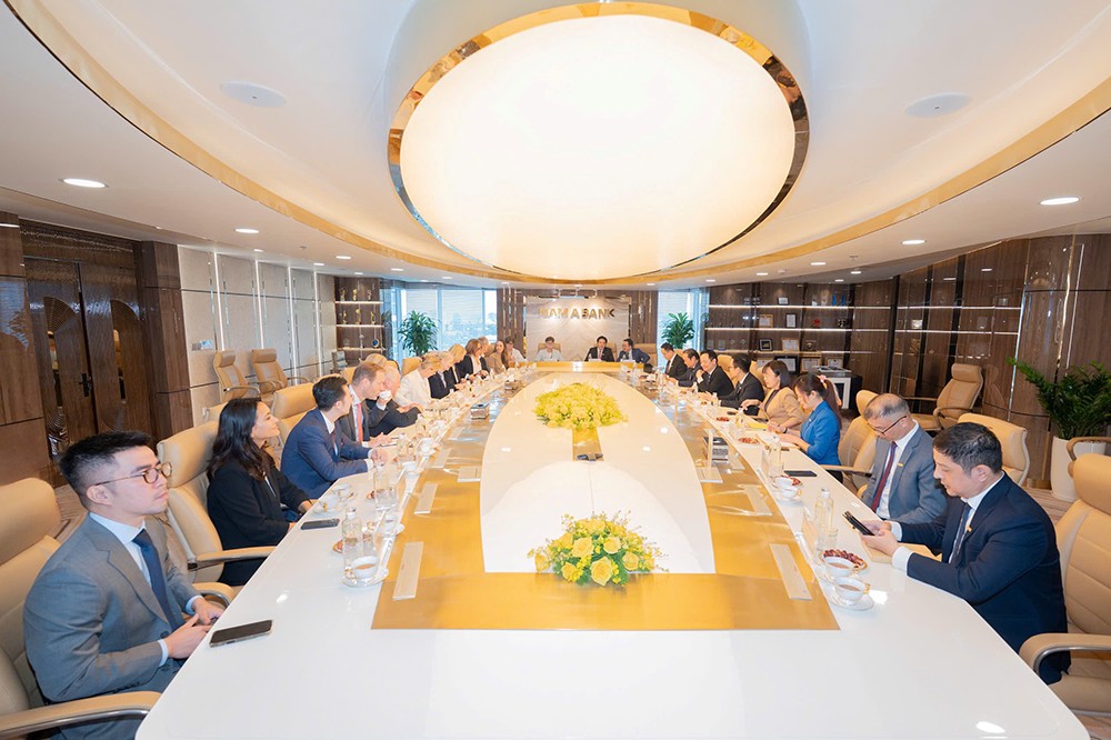 Lễ ký kết được tổ chức tại Hội sở Nam A Bank.