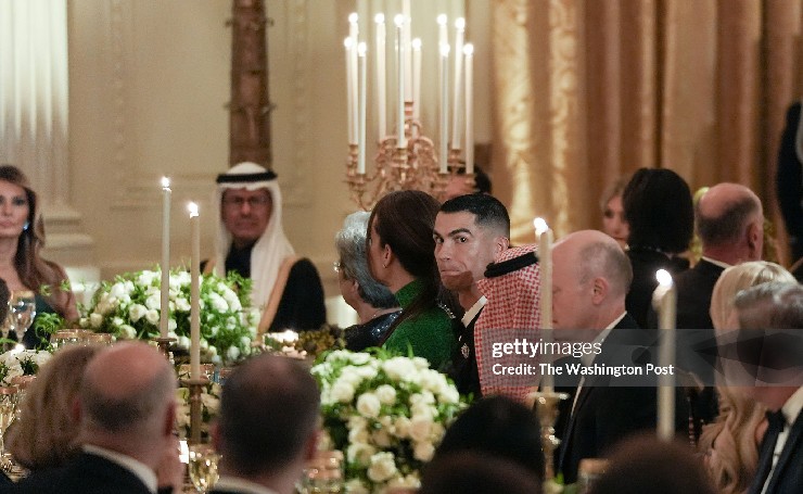 Ronaldo có mặt trong sự kiện tại Nhà Trắng