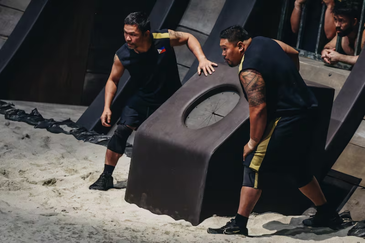 Đội của Pacquiao (bên trái) không thể giành chức vô địch