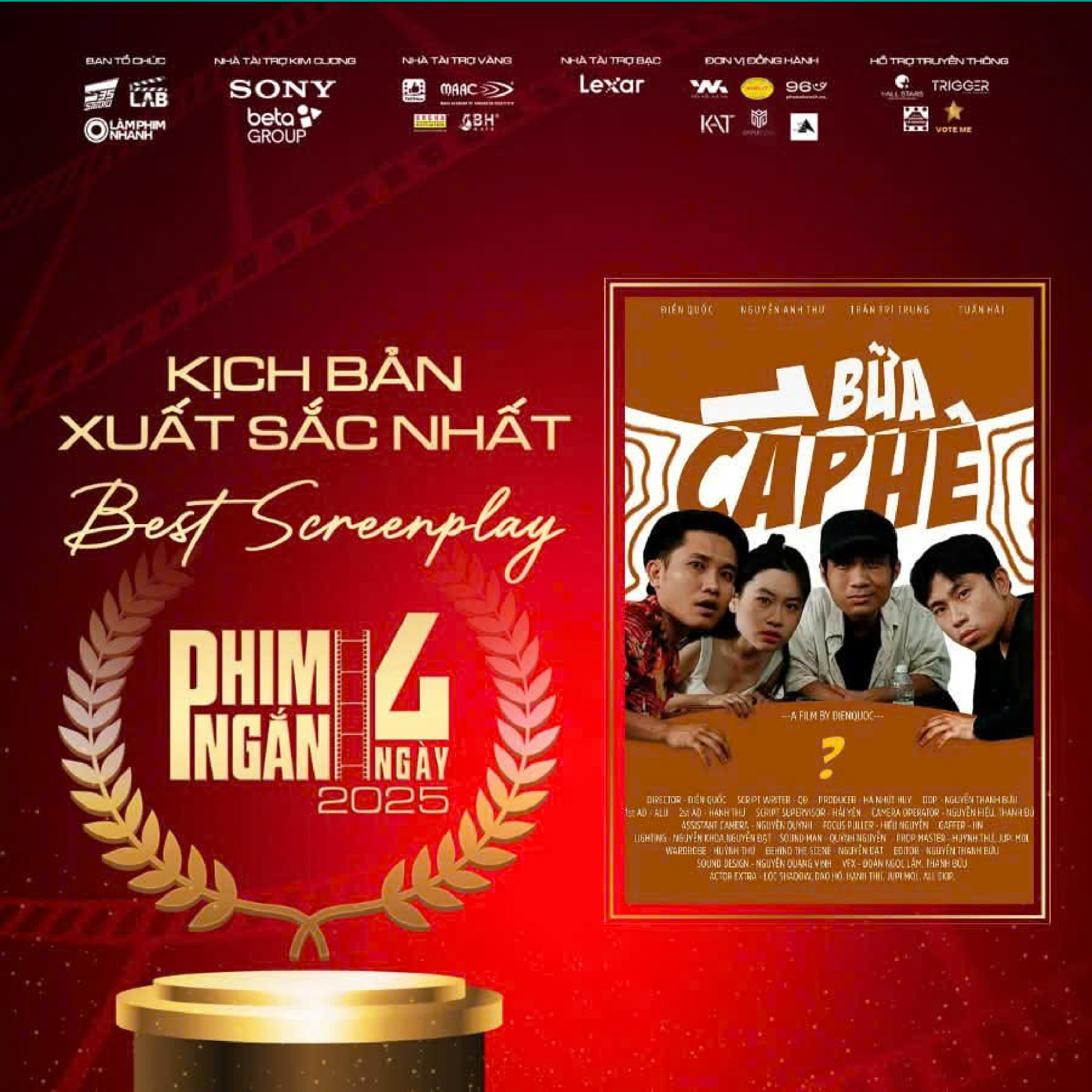 Bộ phim đoạt giải thưởng Kịch bản xuất sắc nhất