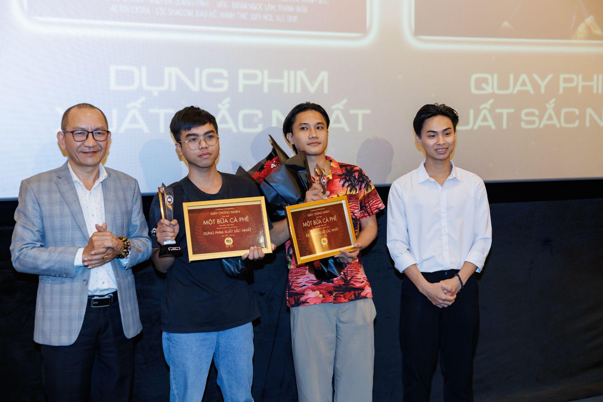 Bộ phim “Một bữa cà phê” của đạo diễn Điền Quốc đoạt 2 giải thưởng Lễ trao giải cuộc thi phim ngắn 14 ngày mùa 3