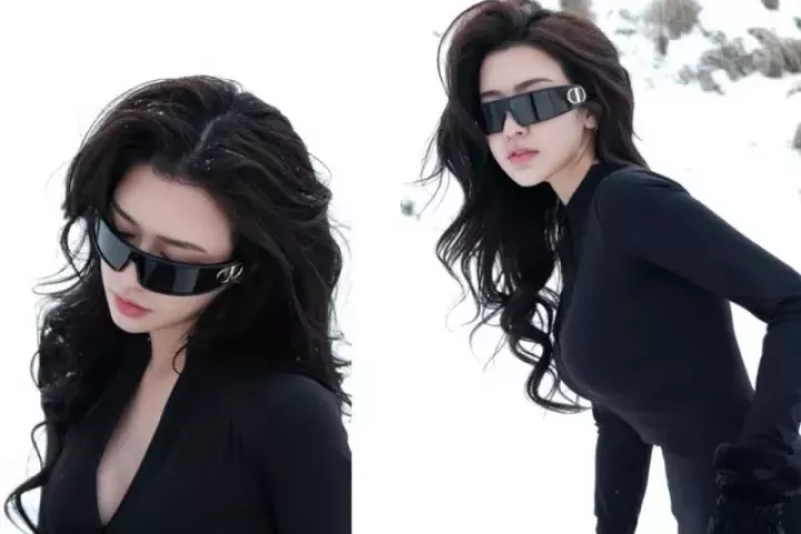 Quyên Qui gây sốt với phong cách thời trang giữa trời tuyết trắng