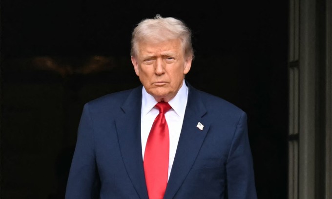 Tổng thống Mỹ Donald Trump tại Nhà Trắng ngày 19/11. Ảnh: AFP