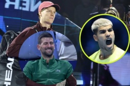 Sinner vượt Alcaraz xếp số 1, Djokovic lọt top 3 bảng xếp hạng "chuẩn nhất tennis"