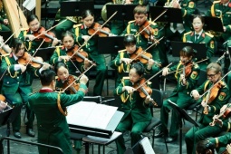 Đại học Văn hóa Nghệ thuật Quân đội thành lập dàn nhạc đặc biệt với 101 người