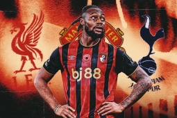 Semenyo 65 triệu bảng được đại gia Anh săn đón: Lộ diện bến đỗ trong mơ