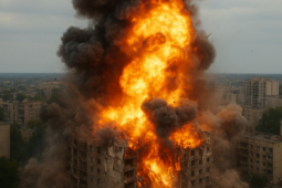 Tên lửa dẫn đường Nga giáng đòn quyết định, san phá điểm cố thủ của lực lượng Ukraine