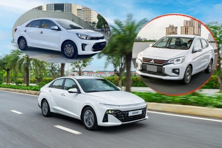 Tam mã sedan hạng B: Cuộc đua hấp dẫn giữa Accent, Soluto và Attrage