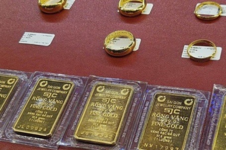 Sáng 21-11, giá vàng miếng SJC thấp nhất trong 3 ngày, vẫn bỏ xa giá thế giới