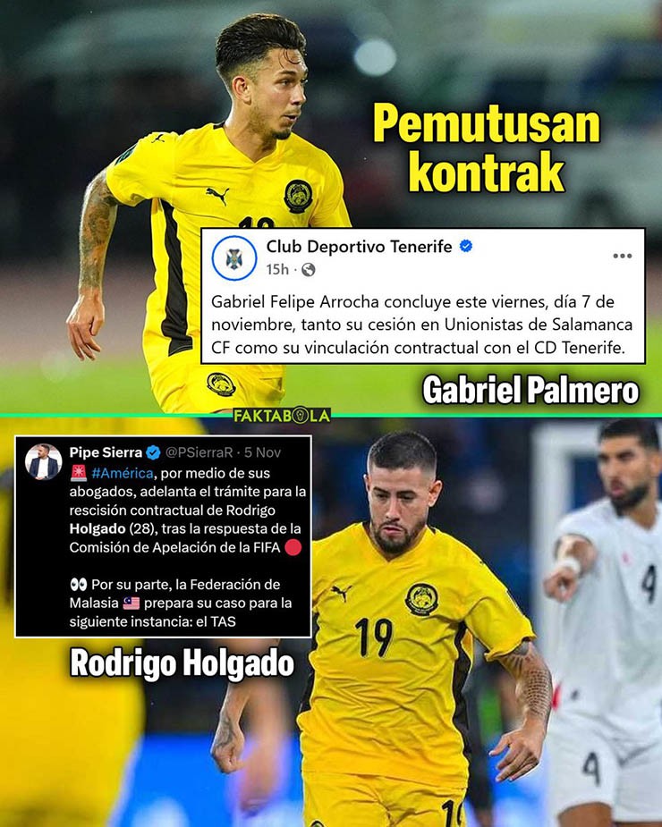 Gabriel Palmero và&nbsp;Rodrigo Holgado hiện rơi vào tình cảnh thất nghiệp