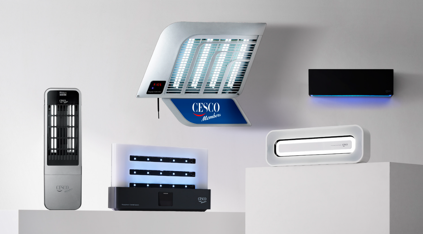 Đèn bắt côn trùng chuyên dụng hiệu suất cao & thiết kế sang trọng được CESCO cung cấp dưới hình thức cho thuê