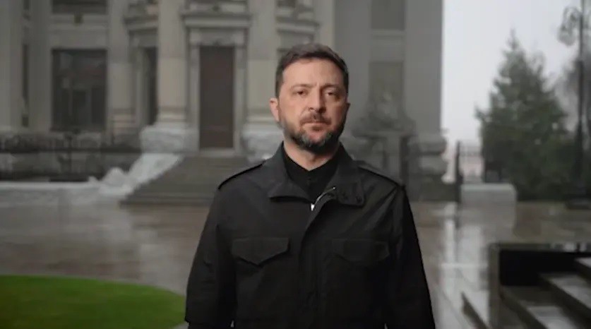 Ông Zelensky trong bài phát biểu trên Telegram 