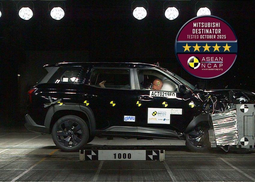 Asean Ncap đánh giá 5 sao về an toàn cho mẫu xe Mitsubishi Destinator - 5