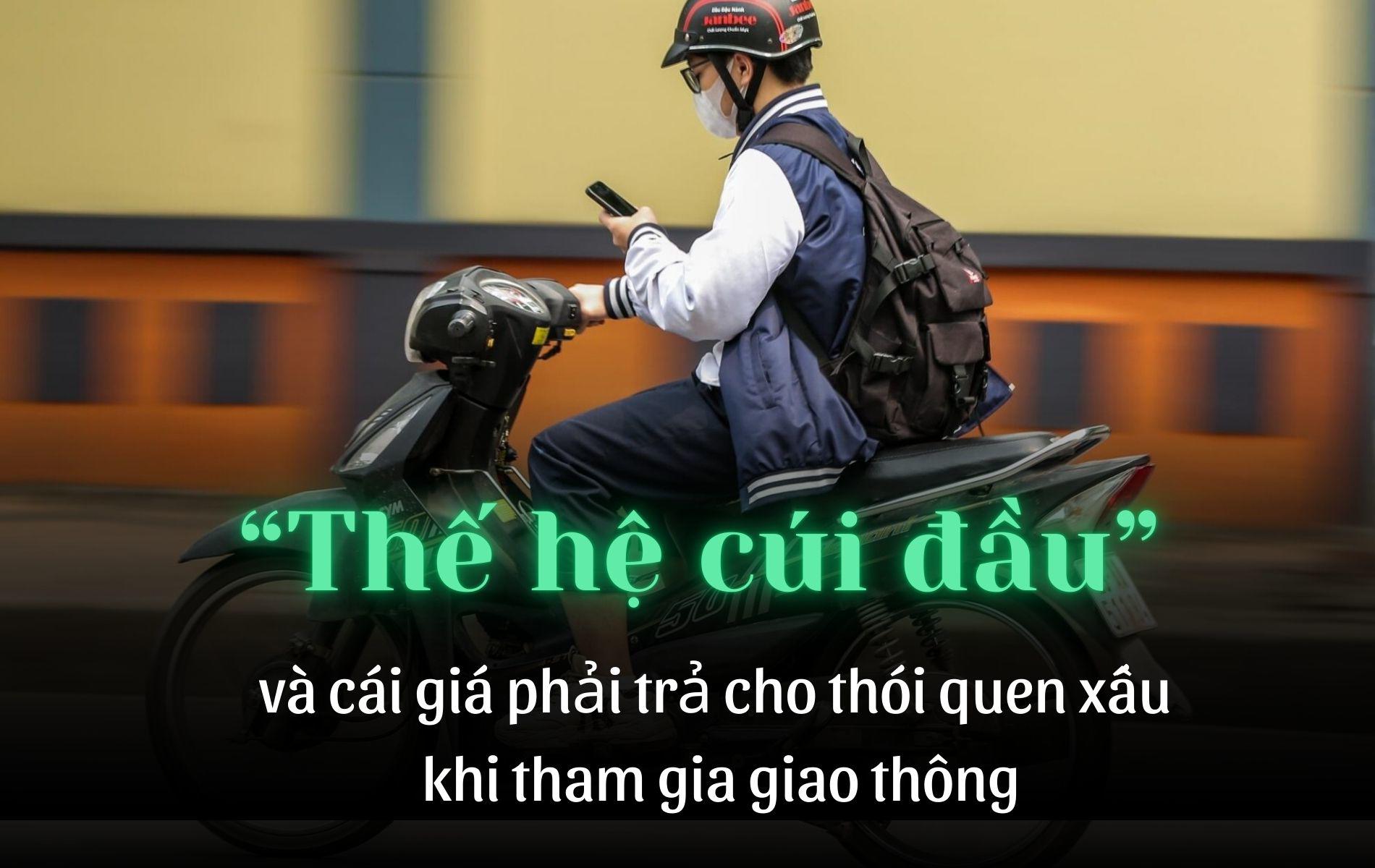“Thế hệ cúi đầu” và cái giá phải trả cho thói quen xấu khi tham gia giao thông - 1