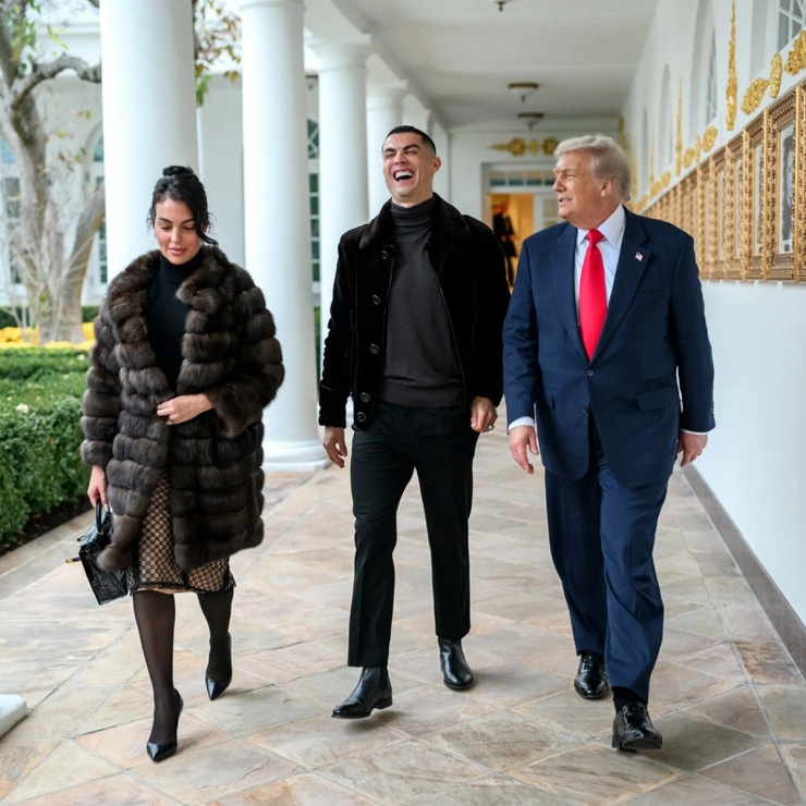 Mỹ nhân Tây Ban Nha chọn xiêm y màu tối chủ đạo, thể hiện sự kết nối đồng điệu với phong cách bạn đời.