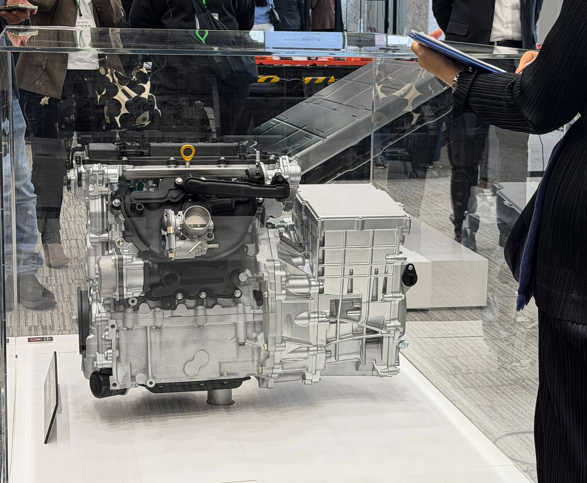 Hình ảnh về khối động cơ hybrid thế hệ tiếp theo.