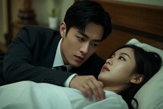 Một cảnh trong phim 'tổng tài'. Ảnh: Hi Drama