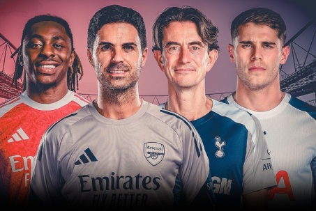Arsenal tranh hùng đấu Tottenham: Eze giúp Arsenal thêm hả hê, ai là vua "bóng chết"?