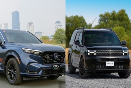 Cần mua SUV, nên chọn Honda CR-V hay Hyundai SantaFe?
