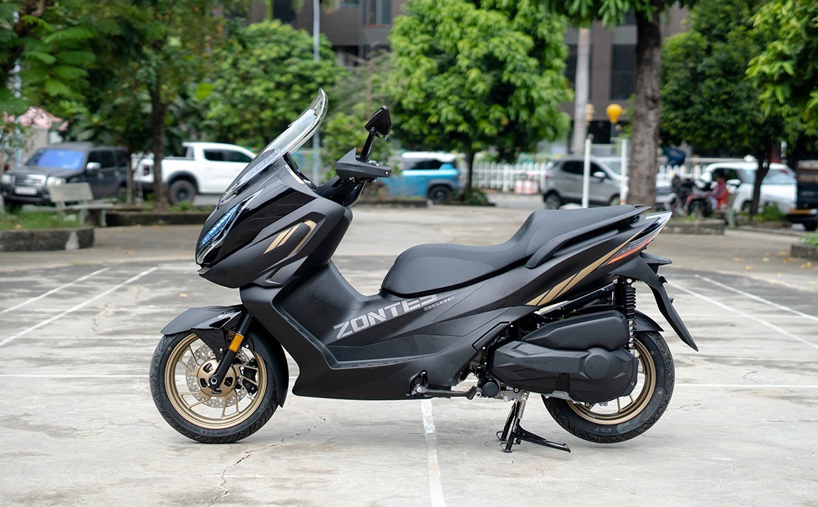 Zontes 368E: Xe tay ga cỡ lớn mới tại Việt Nam, giá 125 triệu đồng - 3