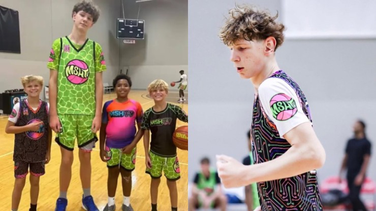 Jeremy Gohier sở hữu chiều cao vượt trội 