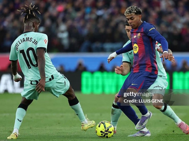 Video bóng đá Barcelona - Athletic Bilbao: Đỉnh cao Yamal - Lewandowski - Torres (La Liga)