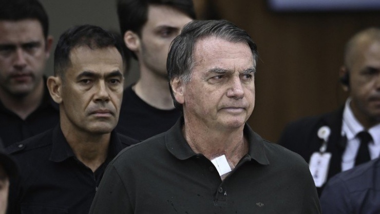 Cựu Tổng thống Brazil Jair Bolsonaro. (Ảnh: Getty Images)