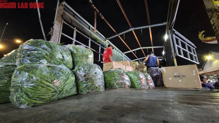 Rau Lâm Đồng về TP HCM đang giảm