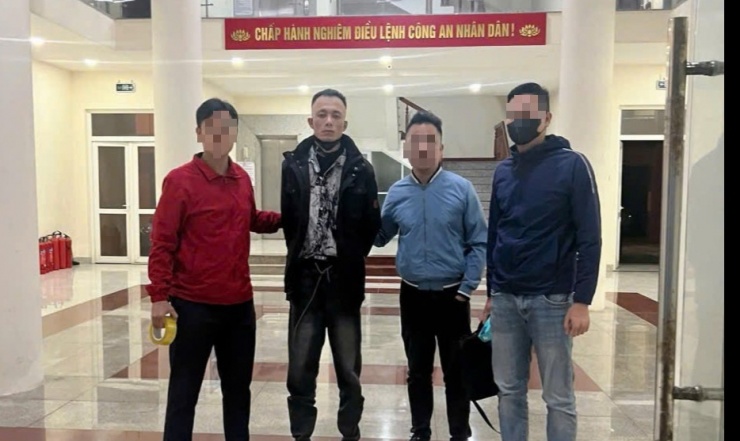 Đối tượng Nguyễn Long Thành bị bắt giữ khi đang bỏ trốn. Ảnh: Cơ quan Công an.