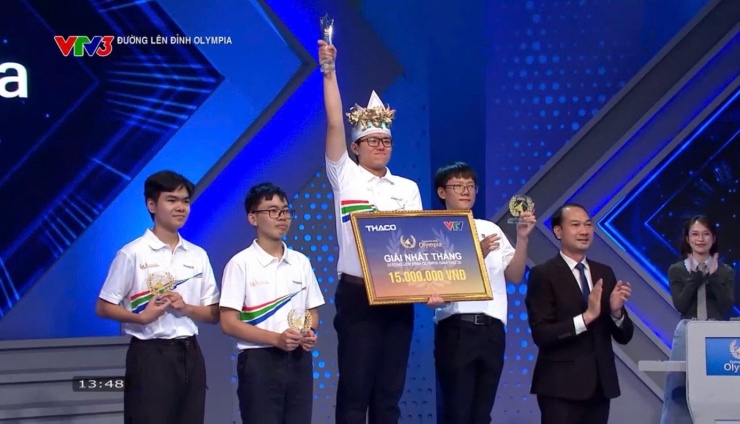 Gia Bảo chính là chủ nhân của vòng nguyệt quế Tháng 1 - Quý 1 với tổng số điểm là 210.