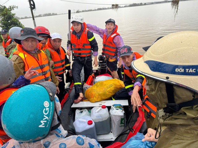 Đắk Lắk còn có nhiều khu vực ngập sâu. Ảnh: NLĐO
