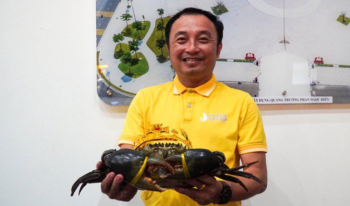 Ông Dư Thái Bình và "vua cua" Cà Mau