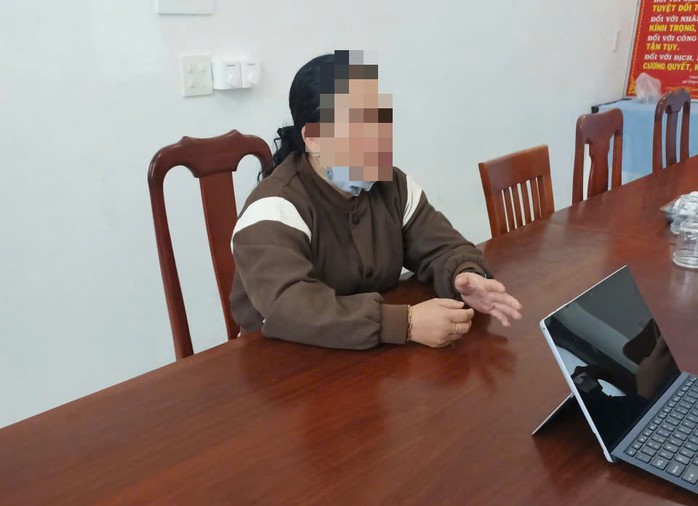 Công an làm việc với người phụ nữ phao tin về tình hình mưa lũ ở Đắk Lắk