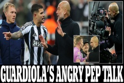 HLV Pep Guardiola giận dữ sau khi Man City thua đau, trút giận vào... quay phim