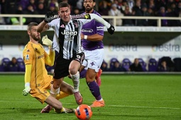 Video bóng đá Fiorentina - Juventus: Tiệc tuyệt phẩm sút xa, De Gea xuất thần (Serie A)