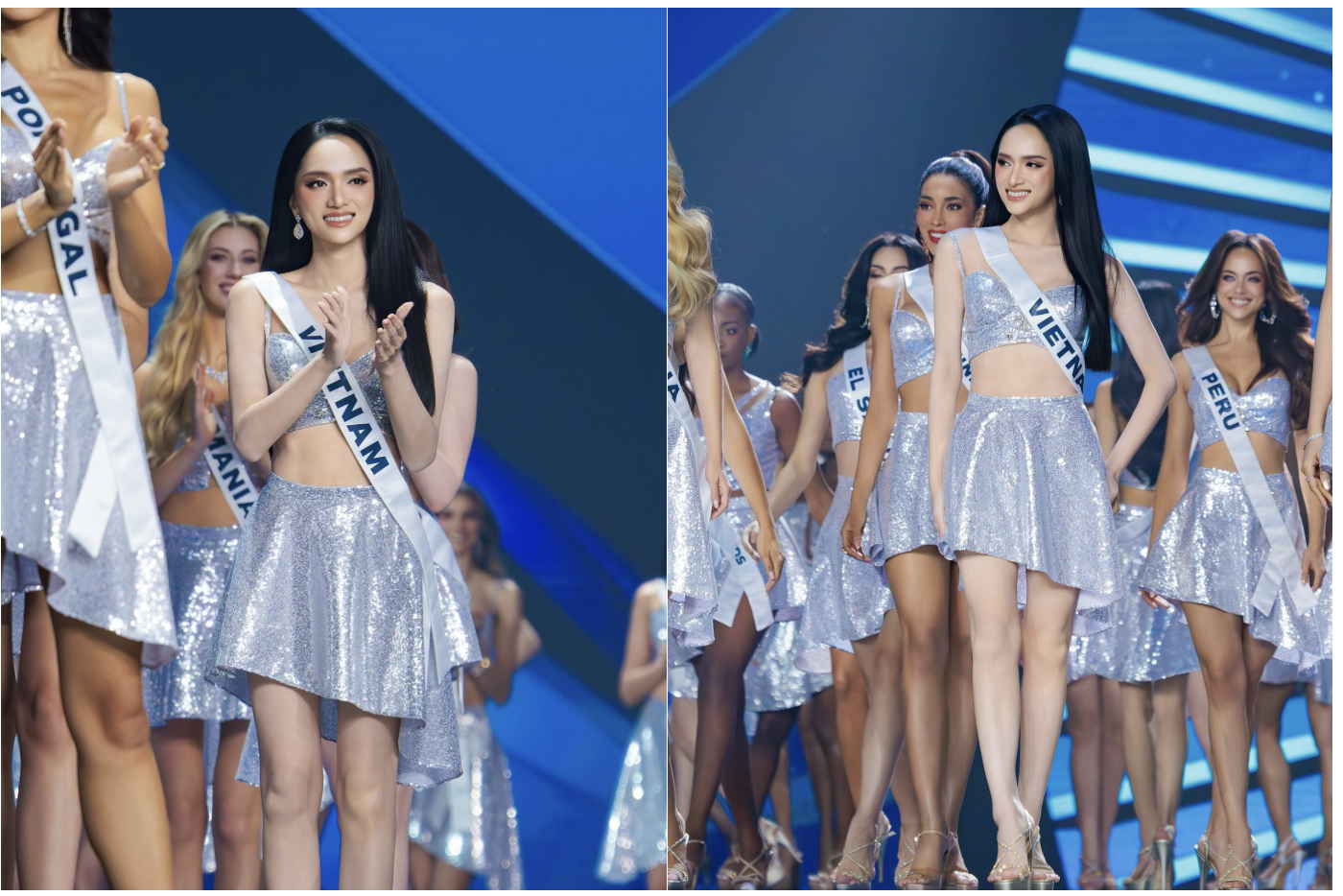 Nàng hậu viết: "21 ngày trong hành trình Miss Universe 2025 đã kết thúc, nhưng Giang sẽ nhớ mãi những gì đã diễn ra ở đây. Sau này khi có gia đình, Giang có thể tự hào kể với những đứa trẻ rằng: Giang đã từng bước trên sân khấu của Miss Universe 2025 trong sự cổ vũ của biết bao người Việt Nam thân thương và hàng triệu người trên toàn thế giới.