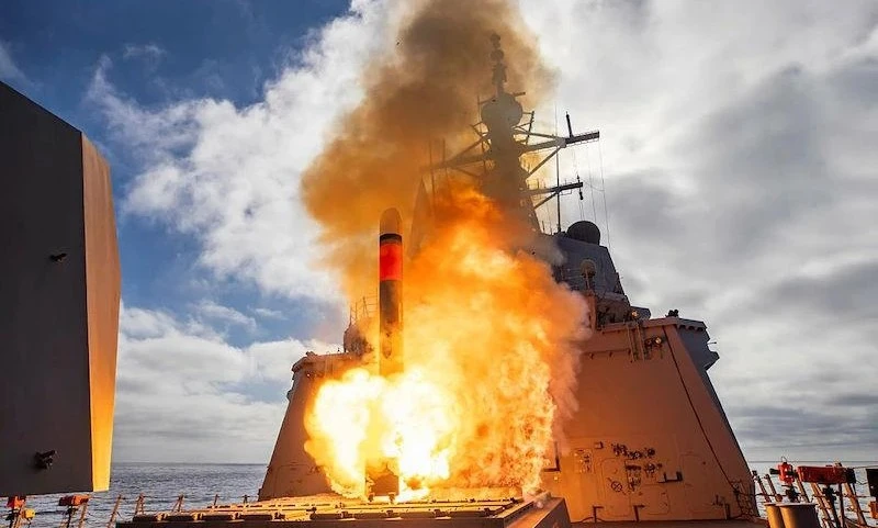 Tên lửa hành trình Tomahawk là vũ khí tầm xa của Mỹ mà Ukraine rất muốn sở hữu. Ảnh minh họa.