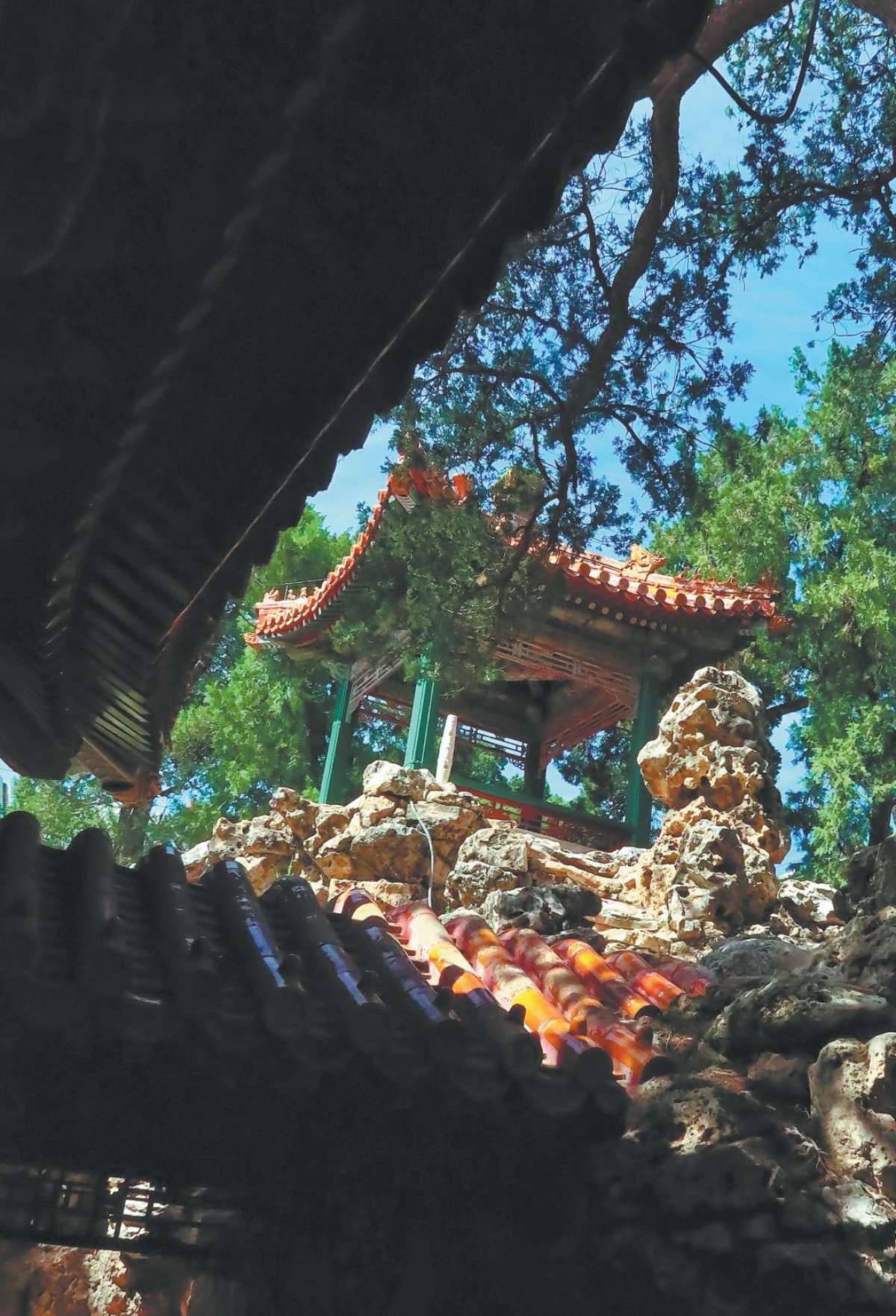 Một góc của Vườn Càn Long, một nơi nghỉ dưỡng tuyệt đẹp, hé lộ gu thẩm mỹ tinh tế và cá nhân của Hoàng đế.