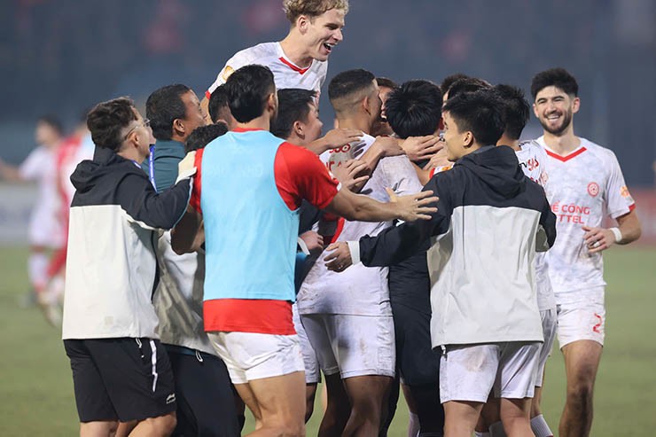 Trực tiếp bóng đá Công an Hà Nội - Thể Công Viettel: Chiến thắng nghẹt thở loạt luân lưu (Hết giờ) - 13