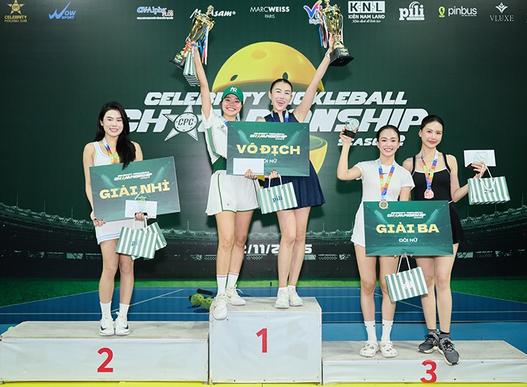 Dàn hoa hậu pickleball khoe đường cong “đốt mắt”, người đẹp Đặng Yến vô địch - 14