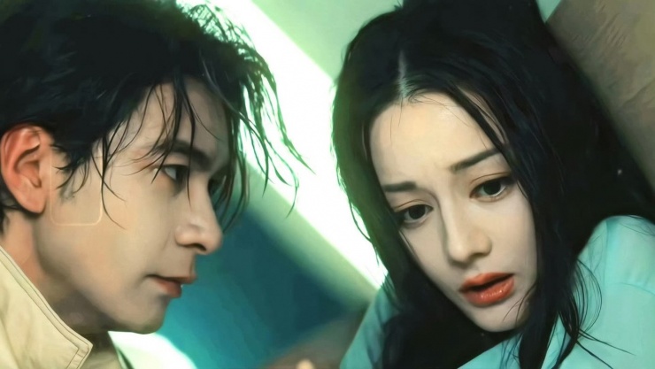 Địch Lệ Nhiệt Ba và Trần Tinh Húc được khen đẹp đôi.